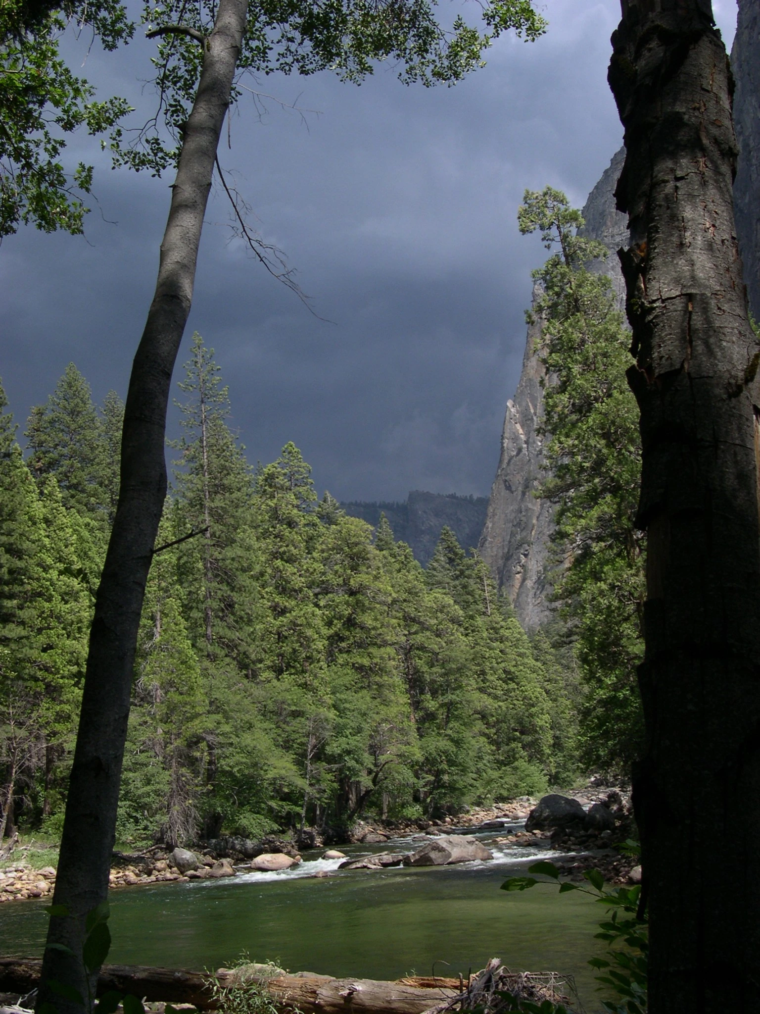 A Squall overtakes us.