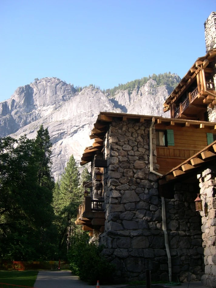 The Ahwahnee Hotel.